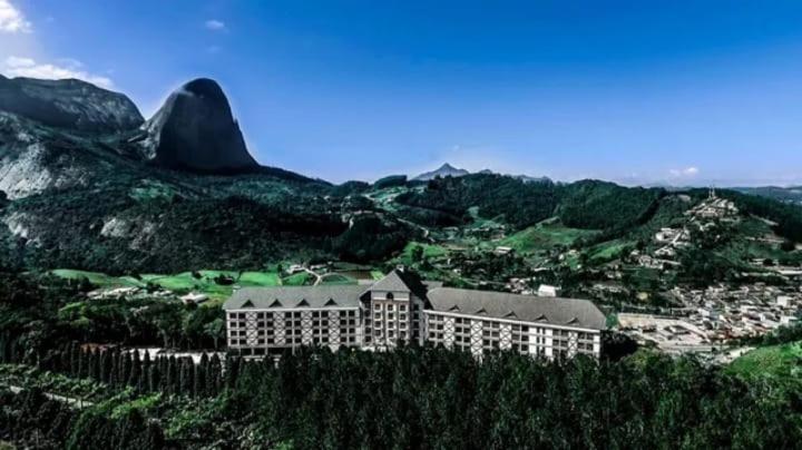 Suite Cond Vista Azul Em Pedra Azul - Домингос Мартинс Екстериор снимка